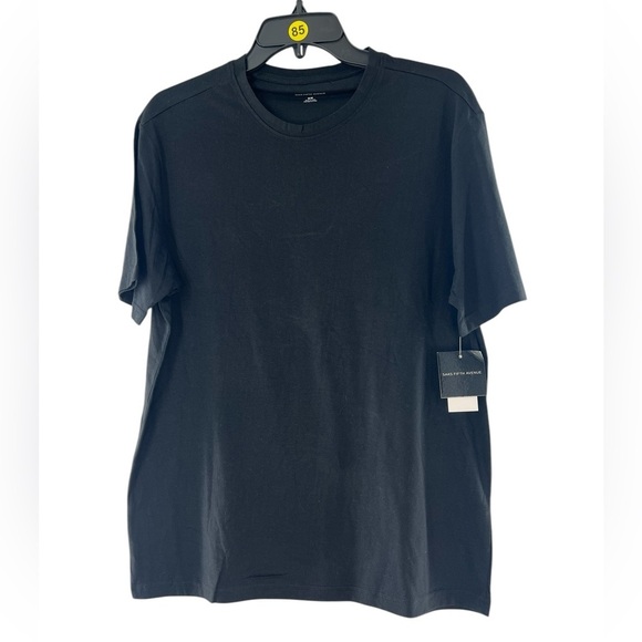 Saks Fifth Avenue Other - NWT Saks Fifth Avenue Round Neck Classic Men's Black T-Shirt M
